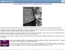 Tablet Screenshot of americanaccentenglishschool.com